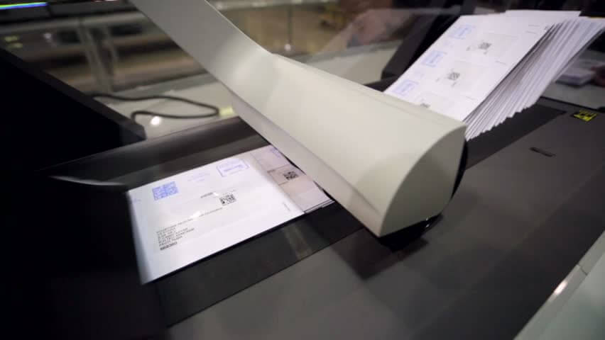 how to use a franking machine